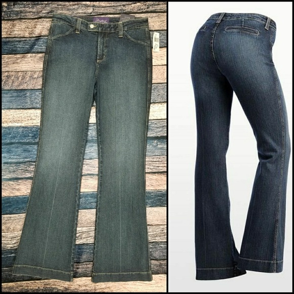 trouser cut jeans